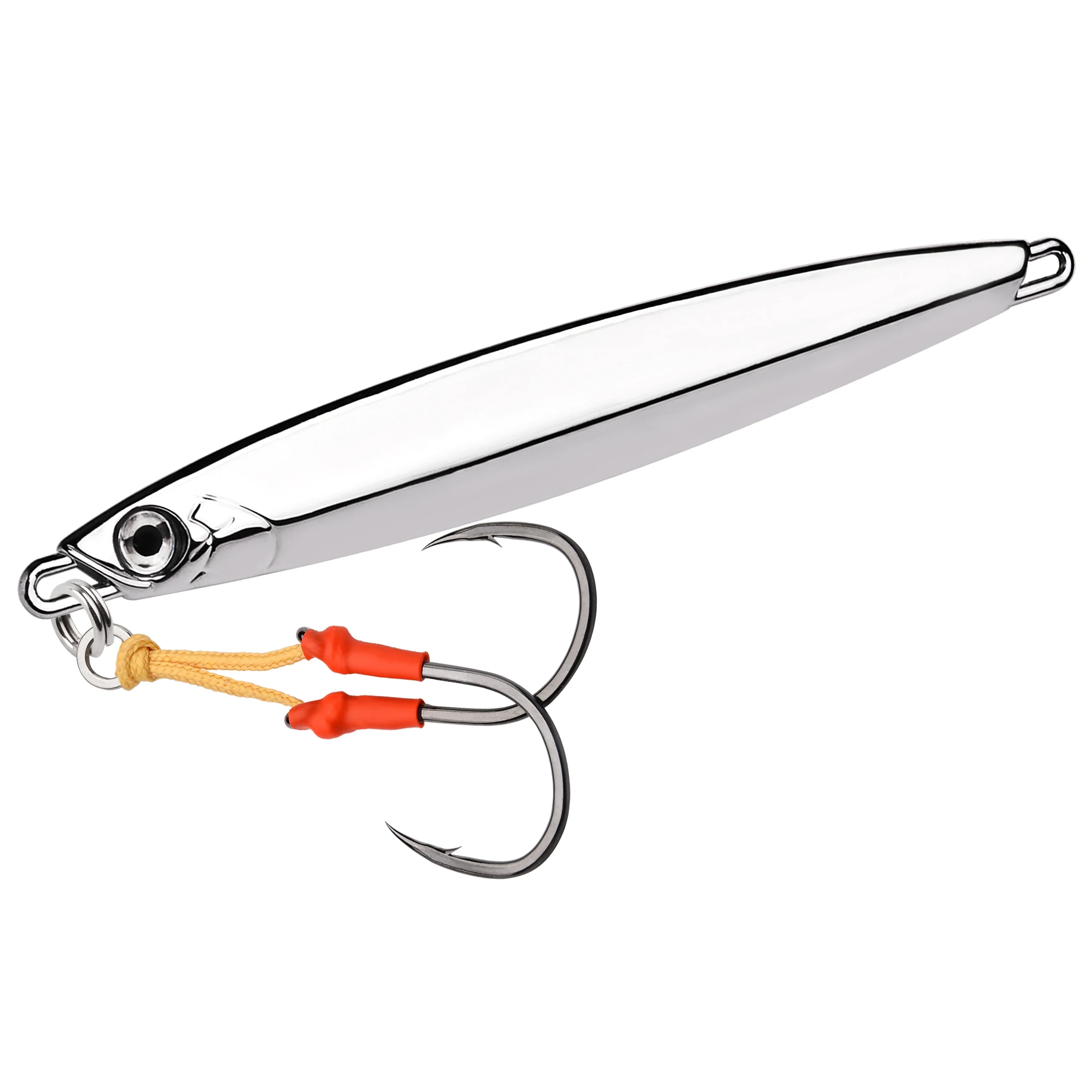 Señuelo de pesca de Metal, plantilla rápida de 60g, 80g, 100g, cebo giratorio, artículos de pesca de mar, Jigpara de hundimiento rápido de Metal, 1 Uds. - imagen 5