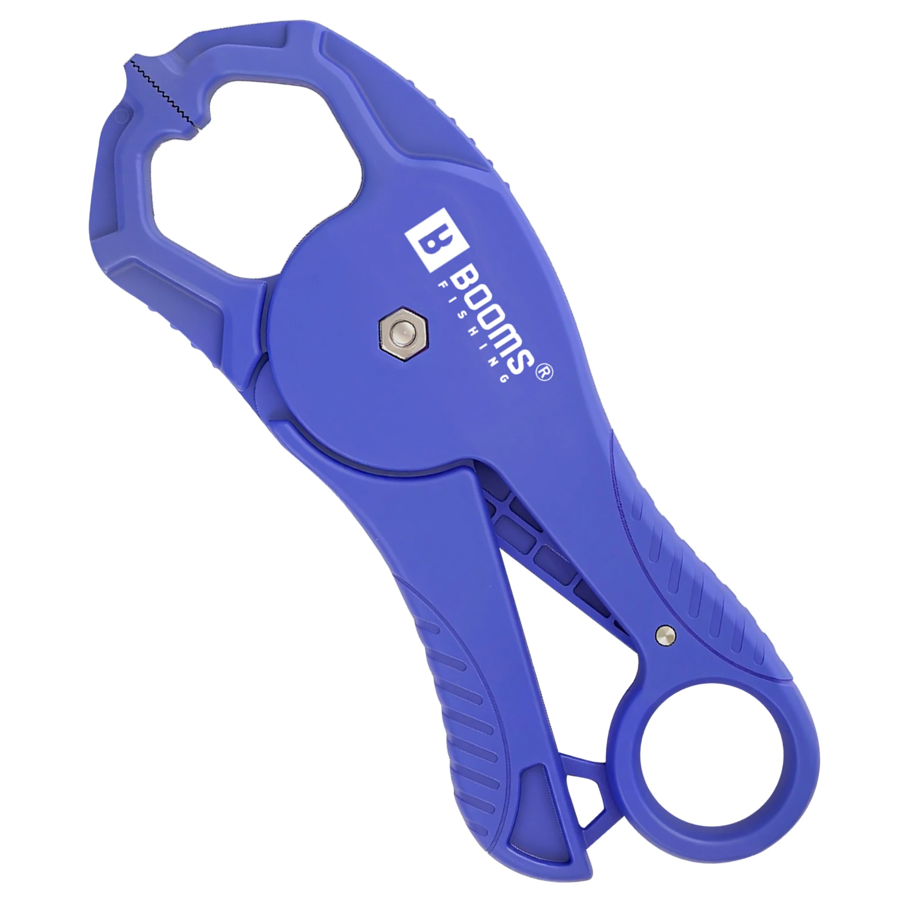 Booms Fishing G02 PE + pinza de labio de pescado de fibra de vidrio con cuerda ajustable, alicates de pesca, controlador flotante, herramientas de pesca, aparejos