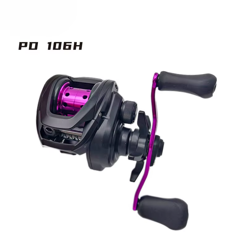 Carrete de pesca PD106HL – Lanzado de larga distancia para mar y río - imagen 4