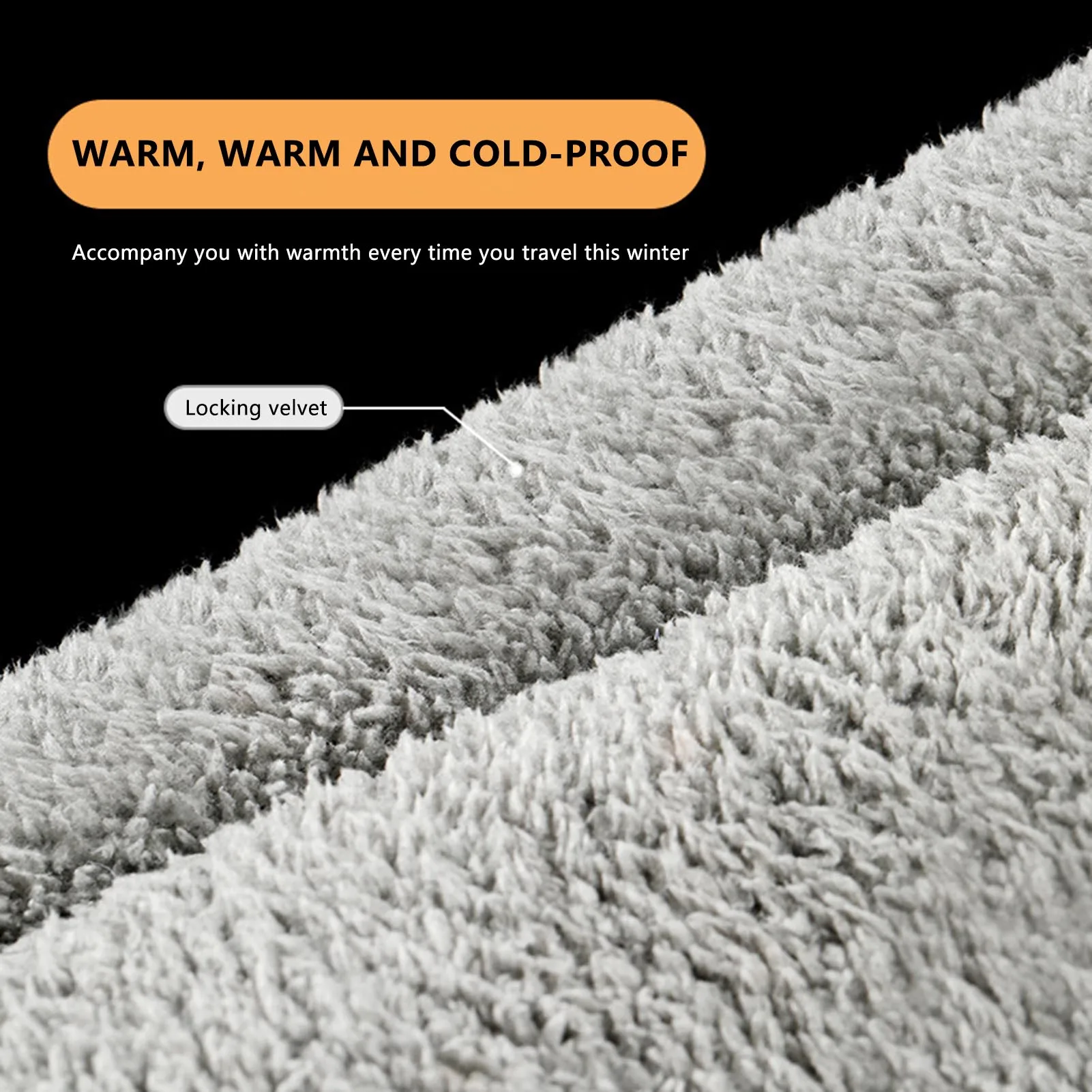 1 par de guantes de manillar de invierno para exteriores, manoplas gruesas a prueba de viento para bicicleta eléctrica, Scooter, motocicleta, guantes cálidos para manillar - imagen 4