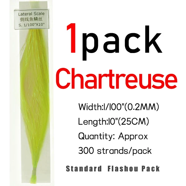 1 pack Chartreuse