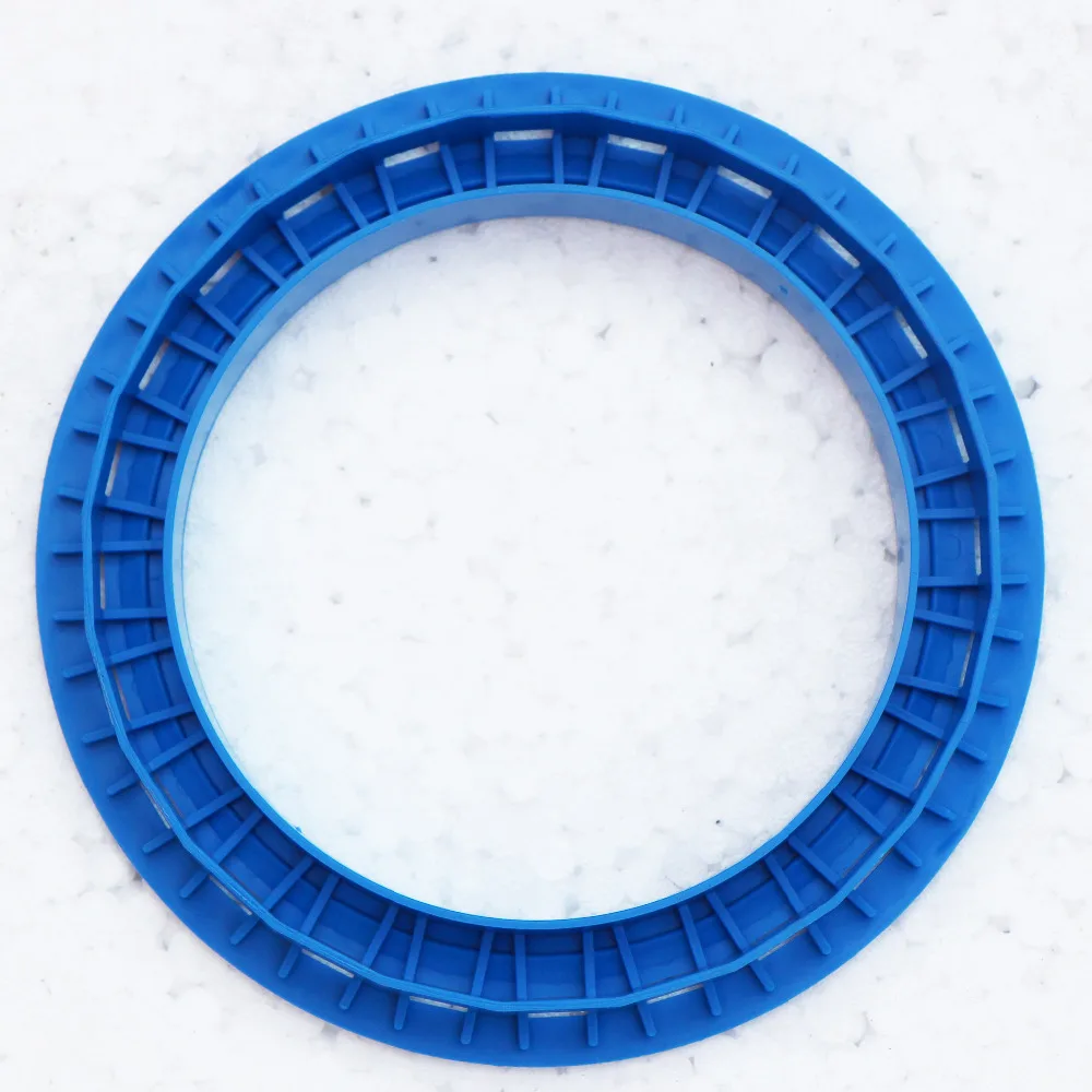 Anillo de red de pesca de plástico Lawaia, anillo de mano para lanzar, red de pesca americana, 47 cm - imagen 4