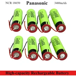 Panasonic NCR18650B Batería 18650 recargable – Cable silicona soldar