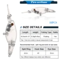 10.5cm 10.4g 10pcs