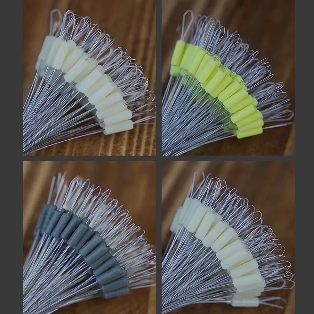 Accesorios para aparejos de línea, flotador de pesca, flotador Bobber, frijol espacial transparente, frijol antienvuelto de silicona suave de alta concentricidad - imagen 5