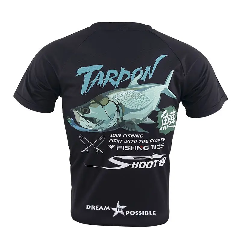 Camiseta protección solar pesca – Manga corta secado rápido hombre - imagen 5