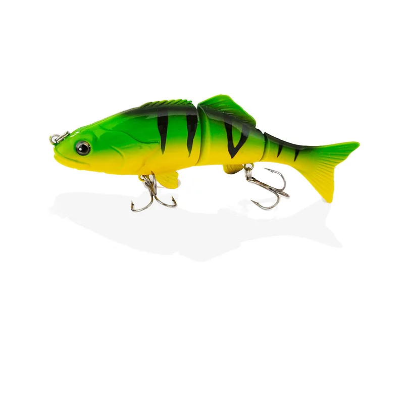 1 Uds 15cm 50g grande nuevo señuelo de pesca duro 3 segmentos señuelo Artificial multiarticulado Swimbait realista Crankbait hundimiento Wobblers - imagen 4
