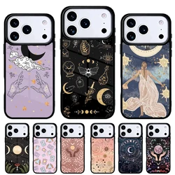 Funda Tarot Luna Brujas para iPhone 17 Air 16e 15 Pro Max