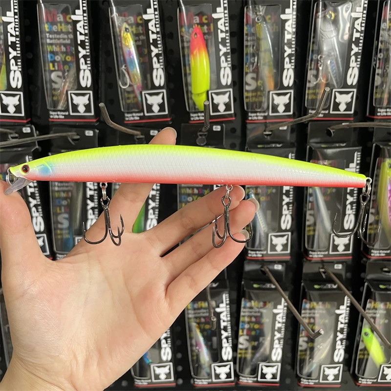 LURETV Flying Hero Minnow flotante para perca - imagen 5