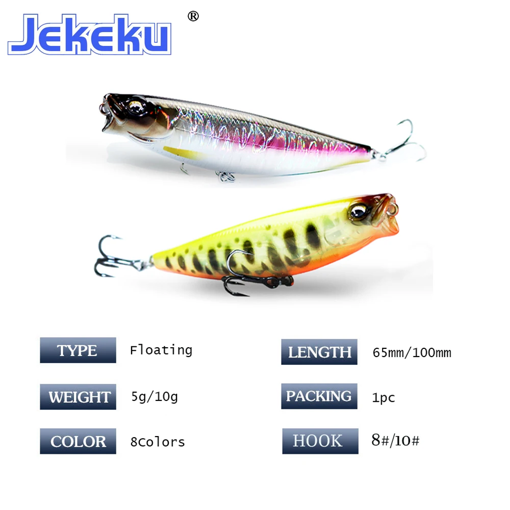 JEKEKU Señuelo flotante de cebo duro para pesca - imagen 3