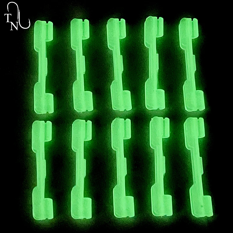 Soporte de punta de caña de pescar nocturna TN85 20 piezas, Clip, palo de luz, alimentador, barra de luz fluorescente, accesorios de pesca - imagen 4