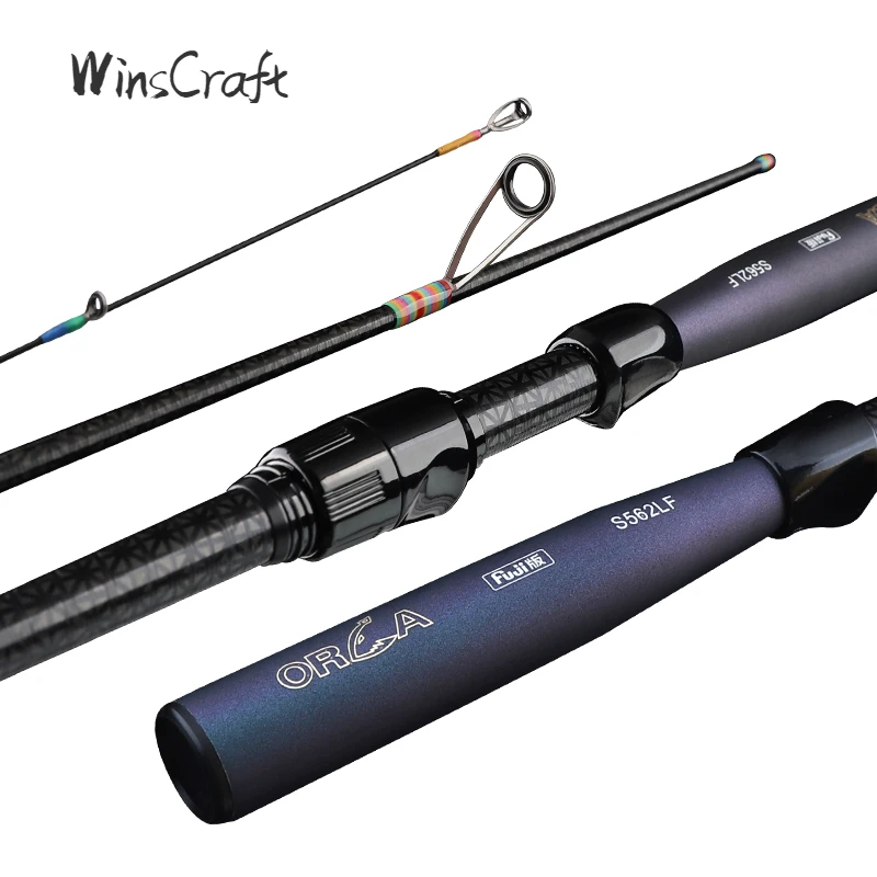 Caña WinsCraft UL – Casting ultraligera con punta sólida para trucha