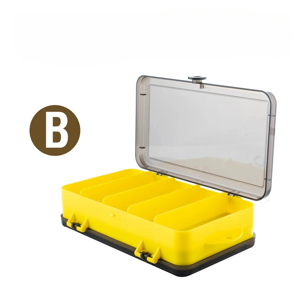 Caja pesca impermeable doble cara – Organizador de señuelos y anzuelos - imagen 4