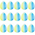 15Pcs Blue-Yellow