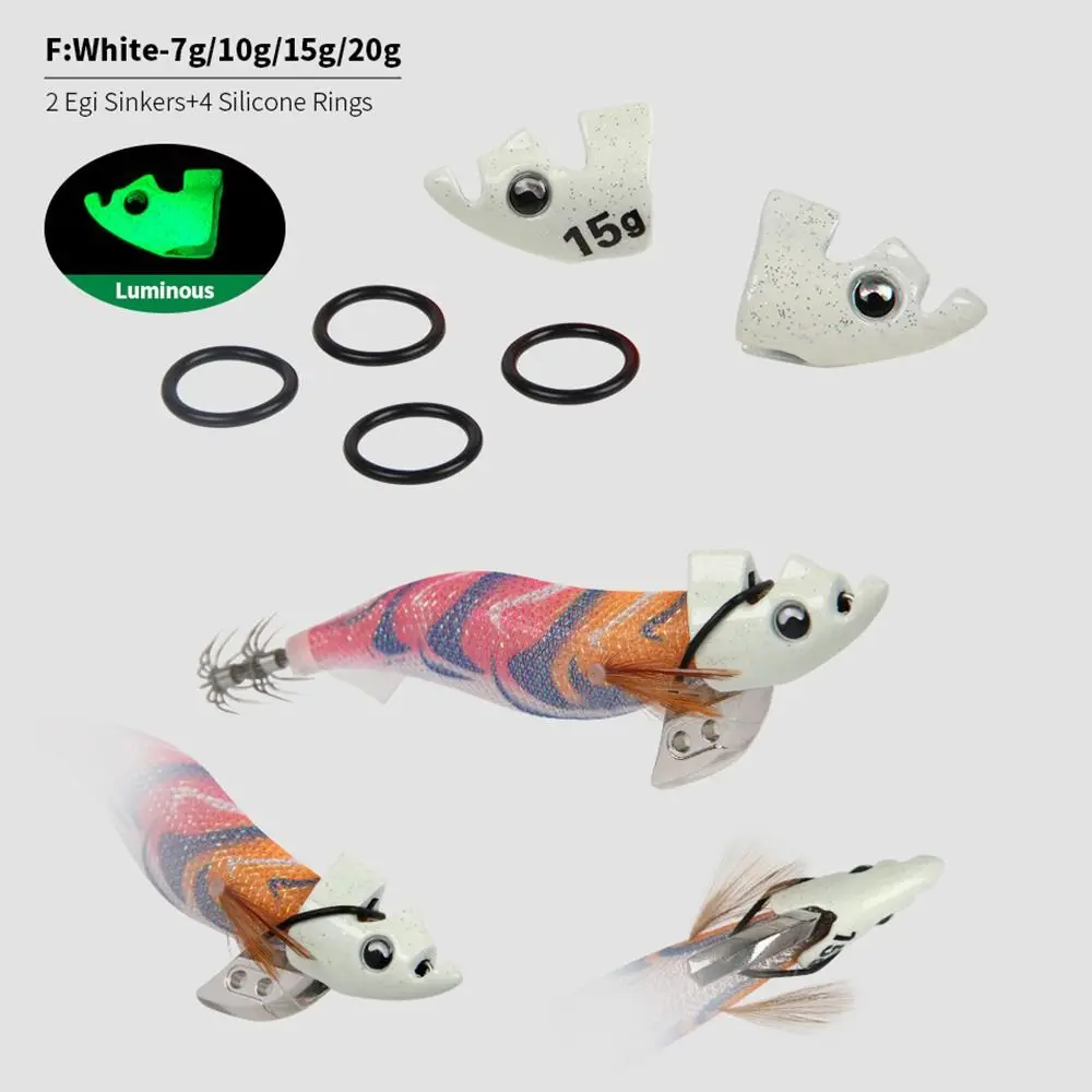 Señivos de pesca luminosa para una mejor visibilidad