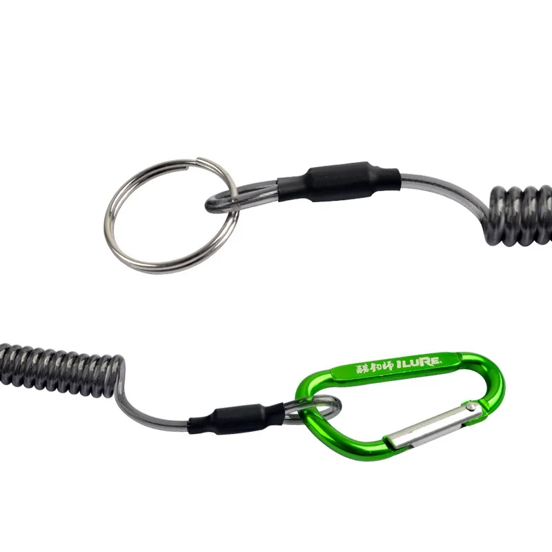 Nuevo 2 uds cuerda de retención portátil cordones de pesca caña de pescar cuerda de protección tirar cuerda fija elástica accesorios de pesca aparejos - imagen 4