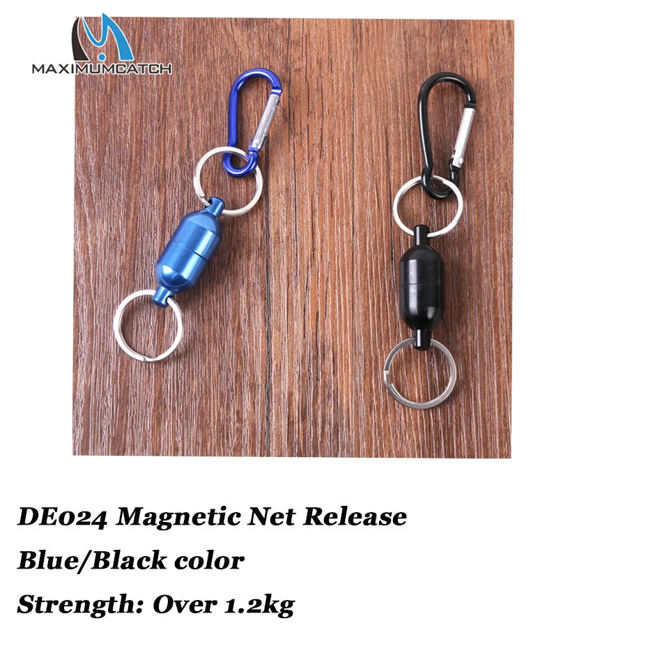 Maximumcatch-Red magnética de pesca con mosca, soporte de red de liberación y captura, fortalece 1,2-3,5 KG con cordón fuerte, accesorio de pesca - imagen 4