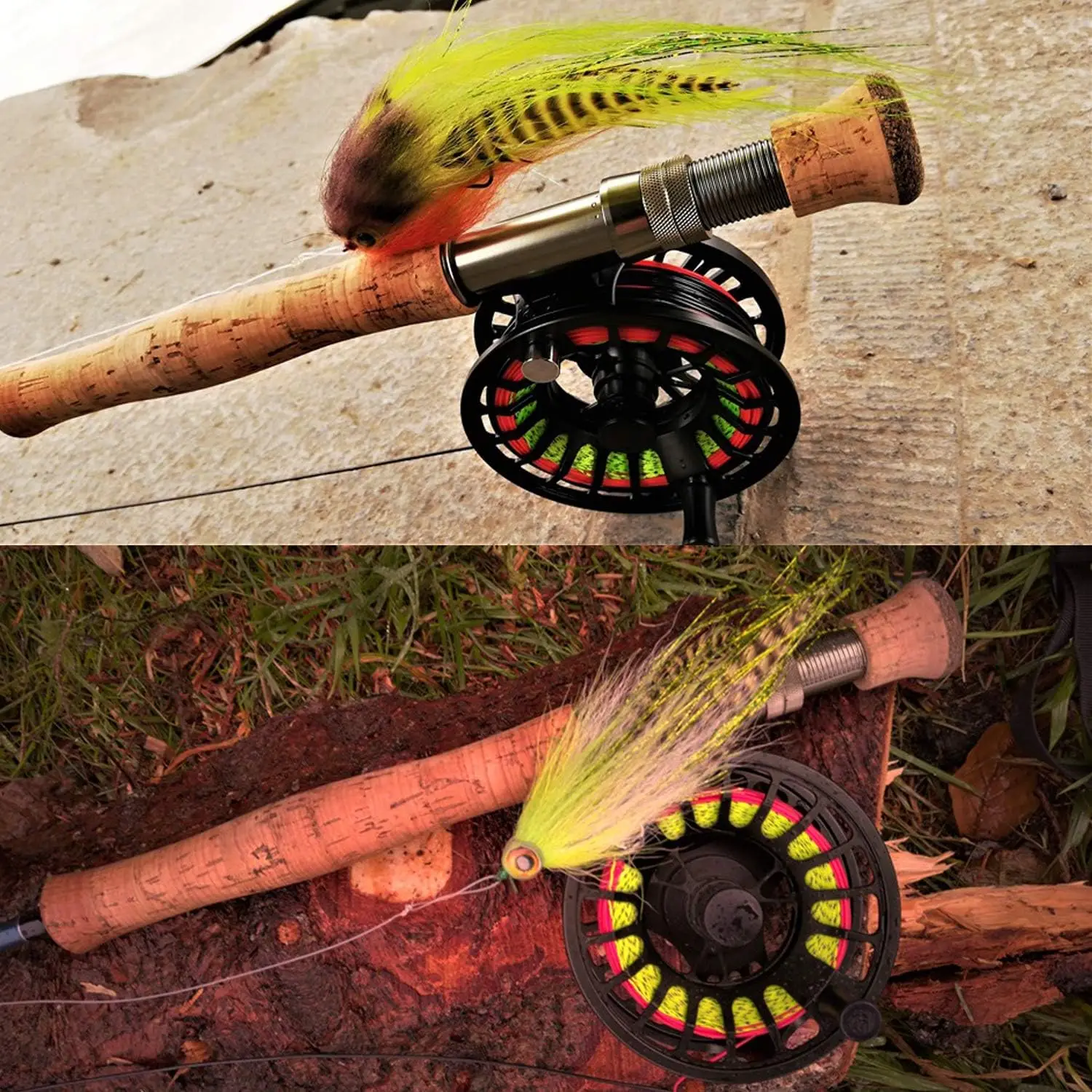 Aventik-línea de pesca con mosca, Sedal flotante de hundimiento completo de 90/100 pies, WF4-8F/FS con 2 piezas de bucle soldado 3-6 IPS - imagen 5