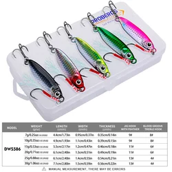 PROBEORS Jig Head Metal – Señuelo trucha mar 7-30g