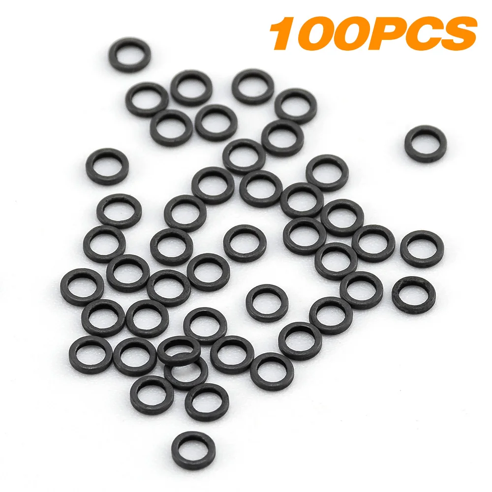Anillo sólido acero inoxidable para pesca con mosca seco y húmedo - imagen 5