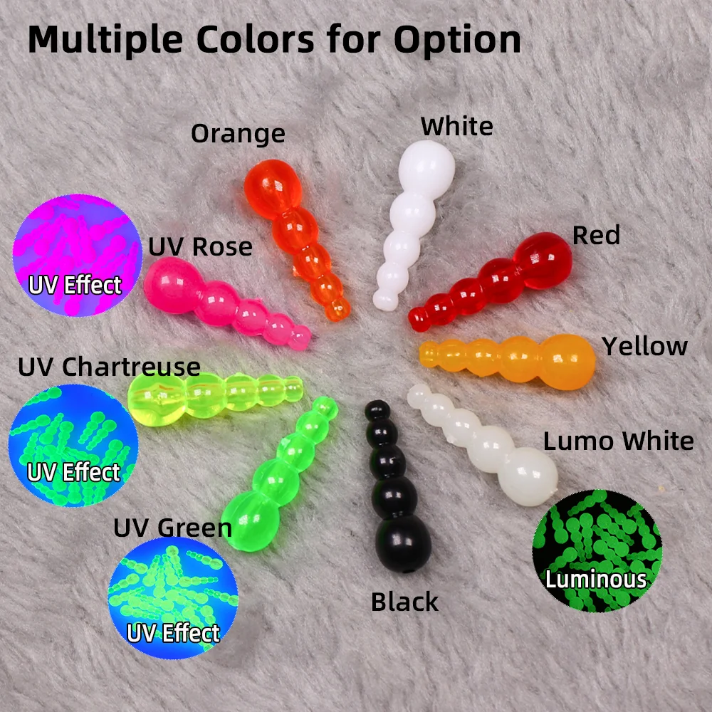 Cuentas Tope Doradas Wifreo – Accesorios Aparejos Pesca Trucha Lubina - imagen 4