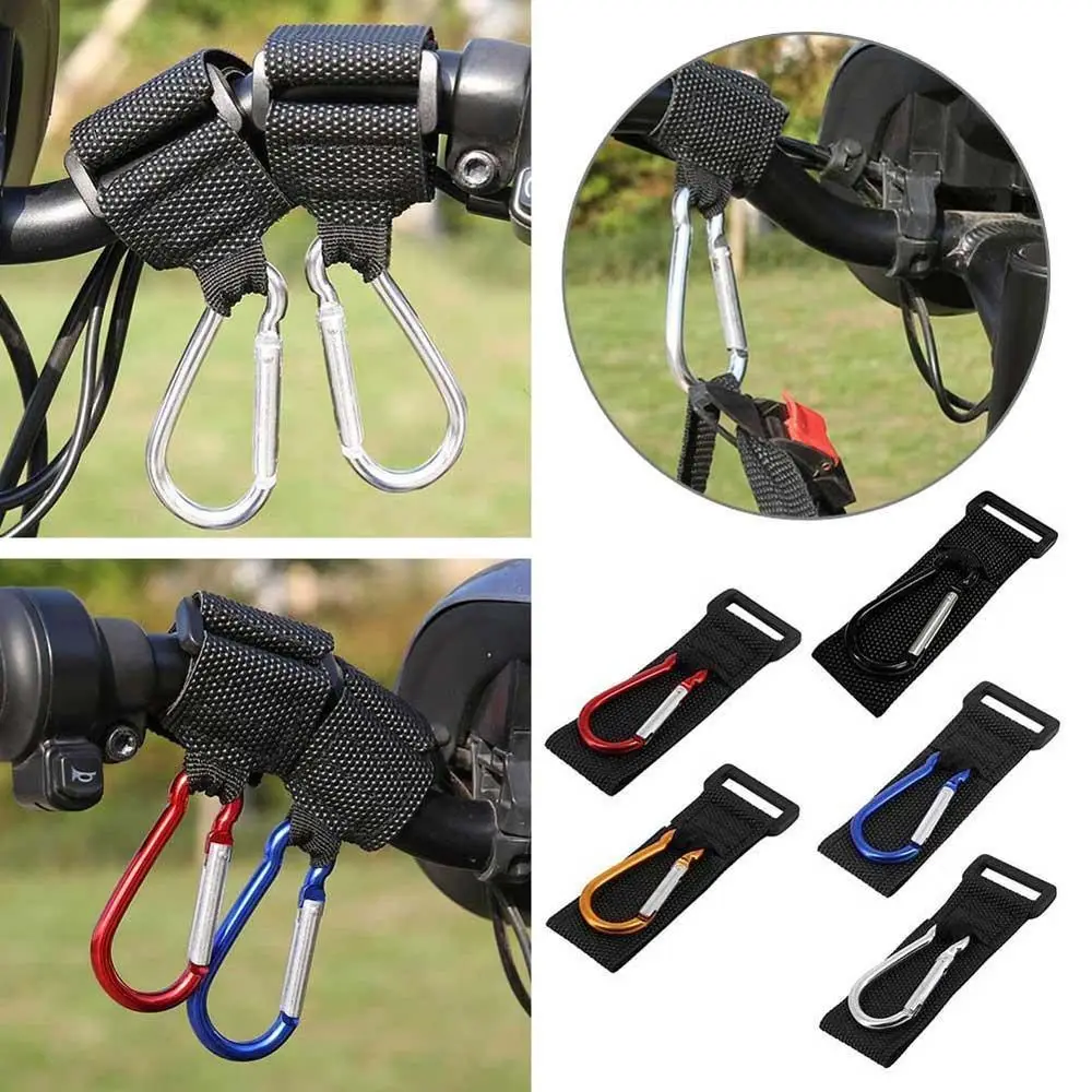 Bolsa colgante duradera para ciclomotor y patinete eléctrico, accesorios para motocicleta, gancho de Metal en forma de U, gancho para cochecitos de bebé - imagen 3