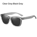 Clear Gray-Black