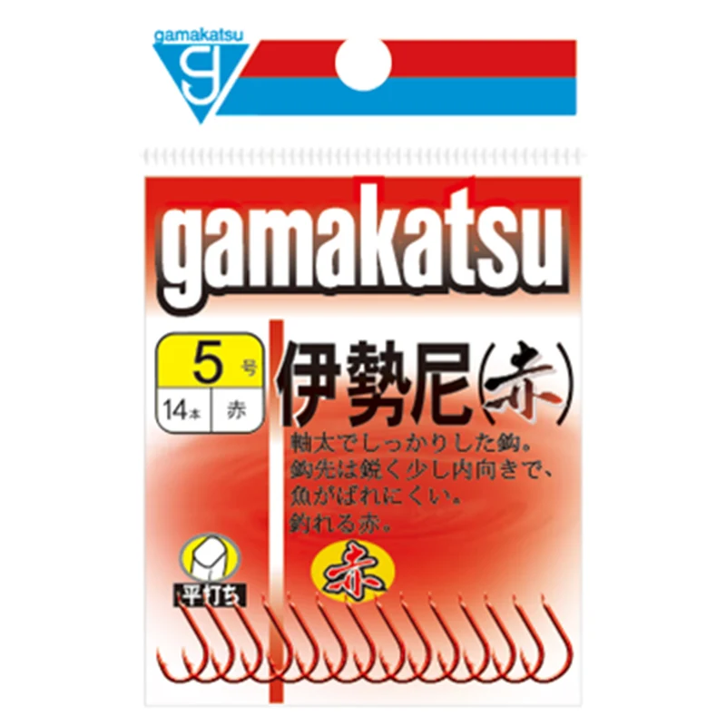 Gamakatsu Ishini anzuelo de pescado rojo C1IS1 anzuelo de púas Japón C1IS1 - imagen 5