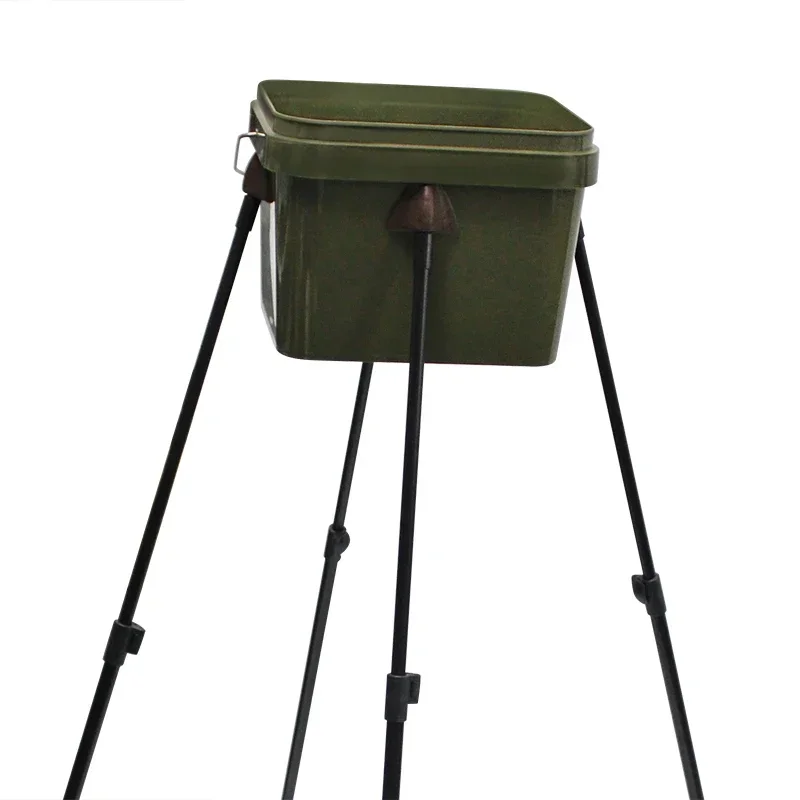 Accesorios de pesca de carpa, adaptador de cuchara de cubo cuadrado para pellets de Boilies, cebo, herramienta de aparejos de pesca de carpa, método alimentador, 4 Uds. - imagen 5