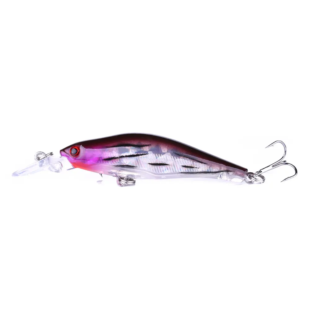 Señuelo Minnow Crankbait Wobbler labio largo para lubina y lucio - imagen 4