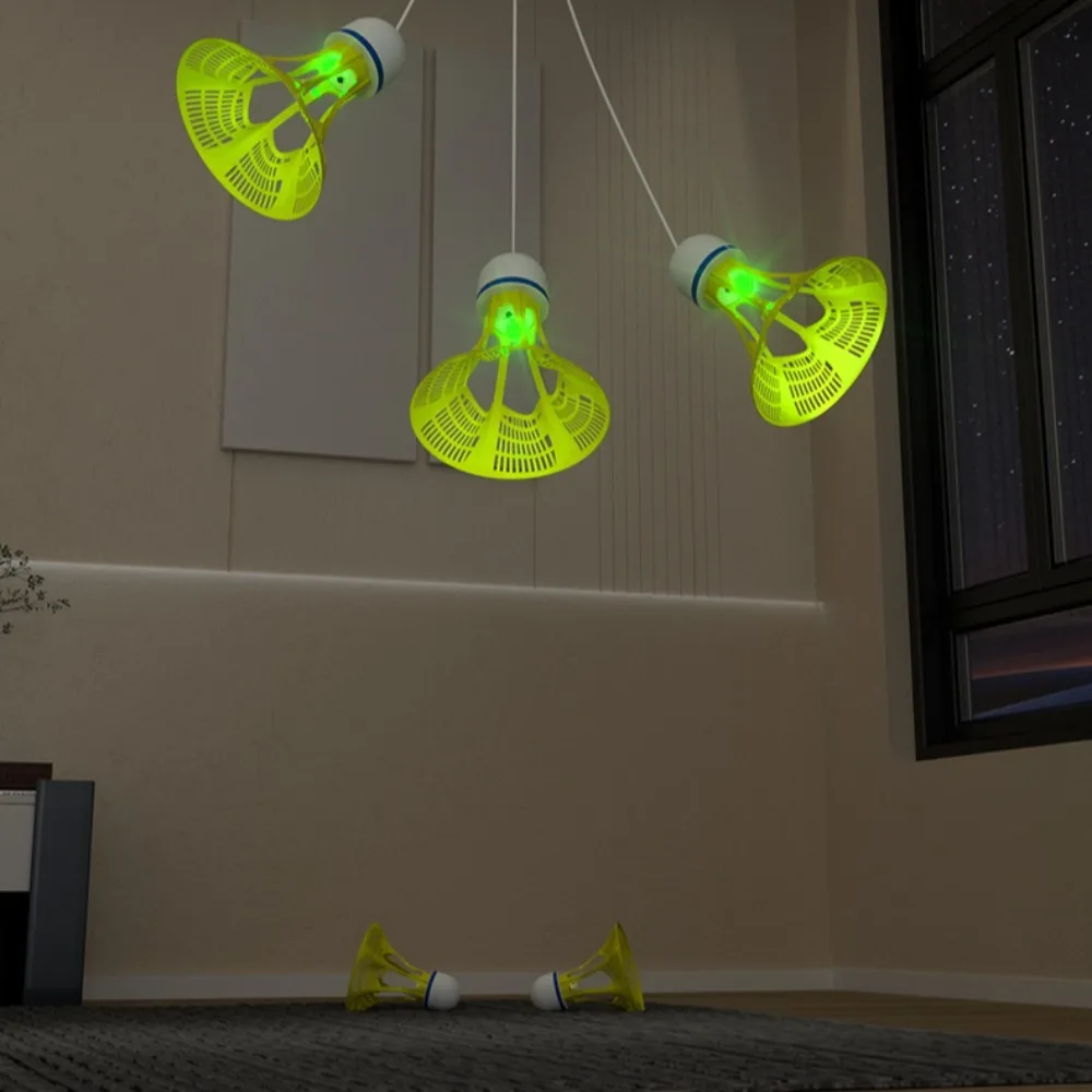 Entrenador de bádminton eléctrico, accesorio de entrenamiento de spinning, rebote, almacenamiento elástico, 1 Juego - imagen 3