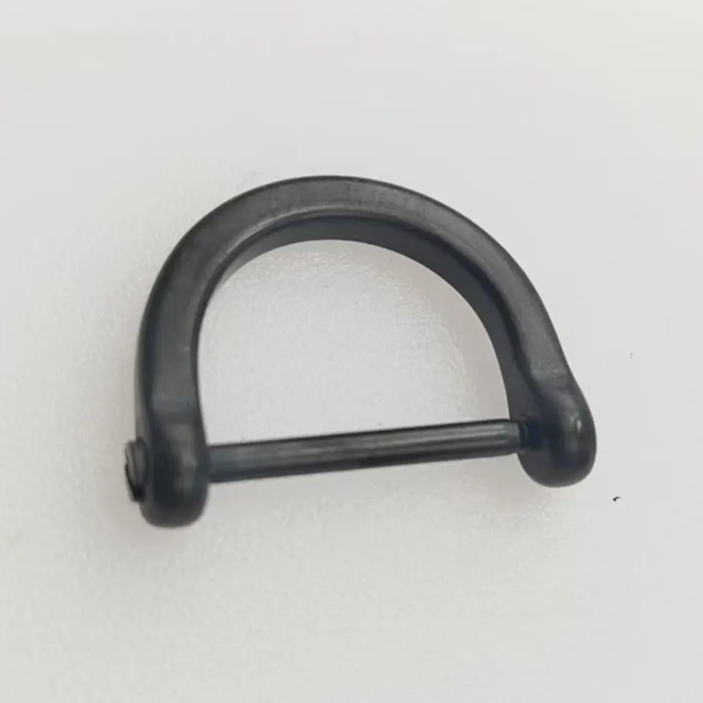 Nuevas hebillas de herradura de aleación de titanio en forma de D, grapas de arco D de alta calidad, grillete, llavero, accesorios de Hardware DIY - imagen 5