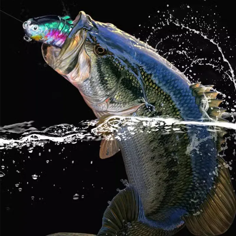 Juego de señuelos láser, cebo falso para pesca en el mar de largo alcance, minoga biomimética, cebo falso de varias secciones, aparejos de pesca de carpa, cebo duro - imagen 3