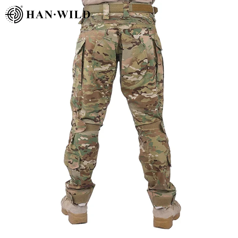 Pantalones tácticos G3 CP con rodilleras para combate, caza y Airsoft - imagen 5