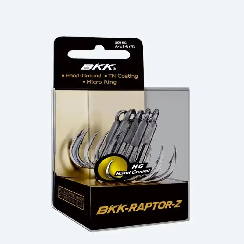 BKK Raptor Z - Anzuelos triples ultra antioxidantes para pesca - imagen 5
