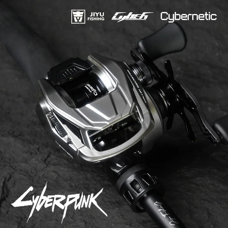 Carrete Baitcast Jiyu Cyber 8.1:1 – Freno Magnético - imagen 3
