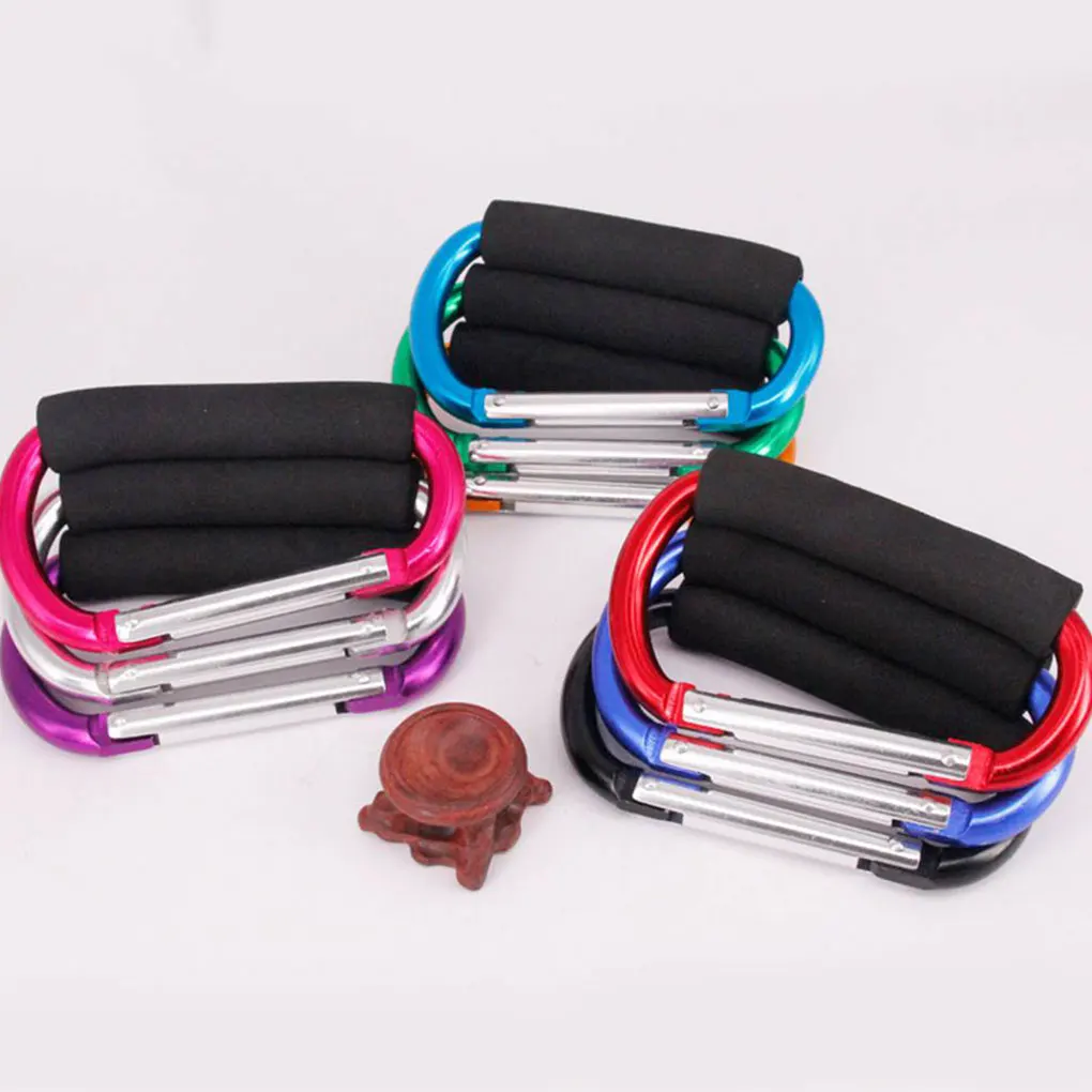 Mosquetón grande de 14x1,2 cm, hebilla de Montañismo de aleación de aluminio ultraligera para acampar al aire libre, senderismo, escalada, ciclismo, pesca, 1 ud. - imagen 3