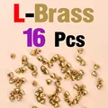 16Pcs Brass L