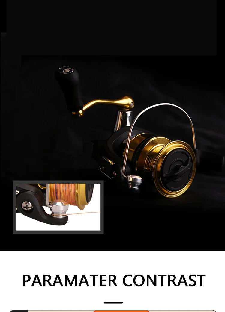 Experimentar precisión y elegancia con este carrete de pesca de alto rendimiento