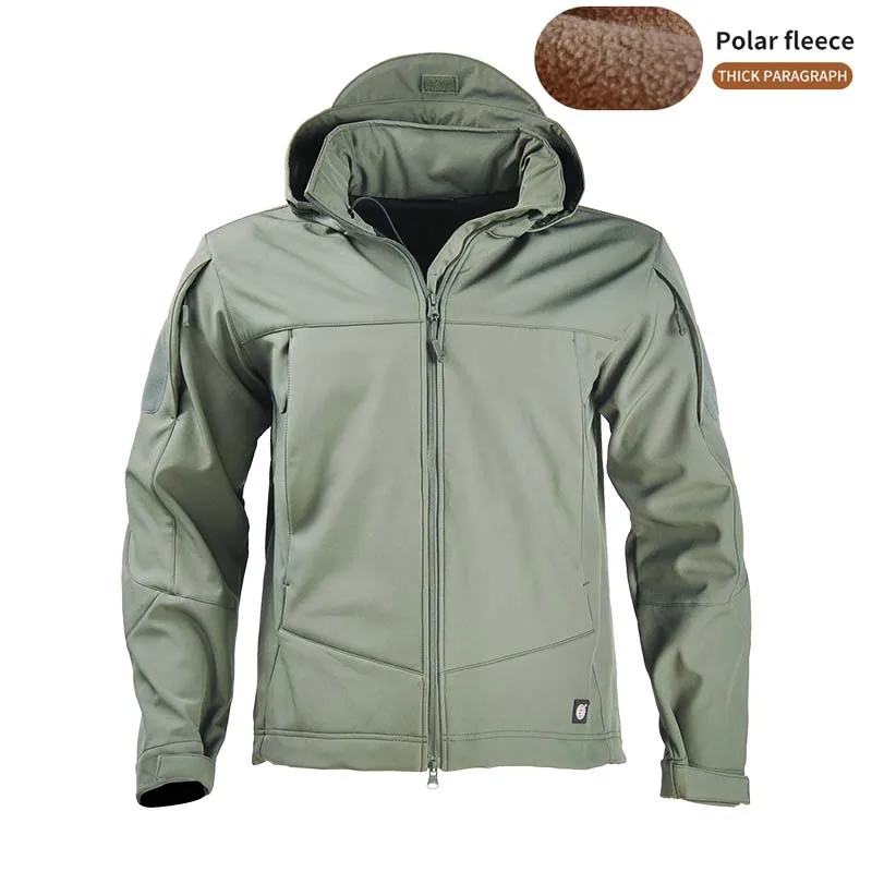army green fleece