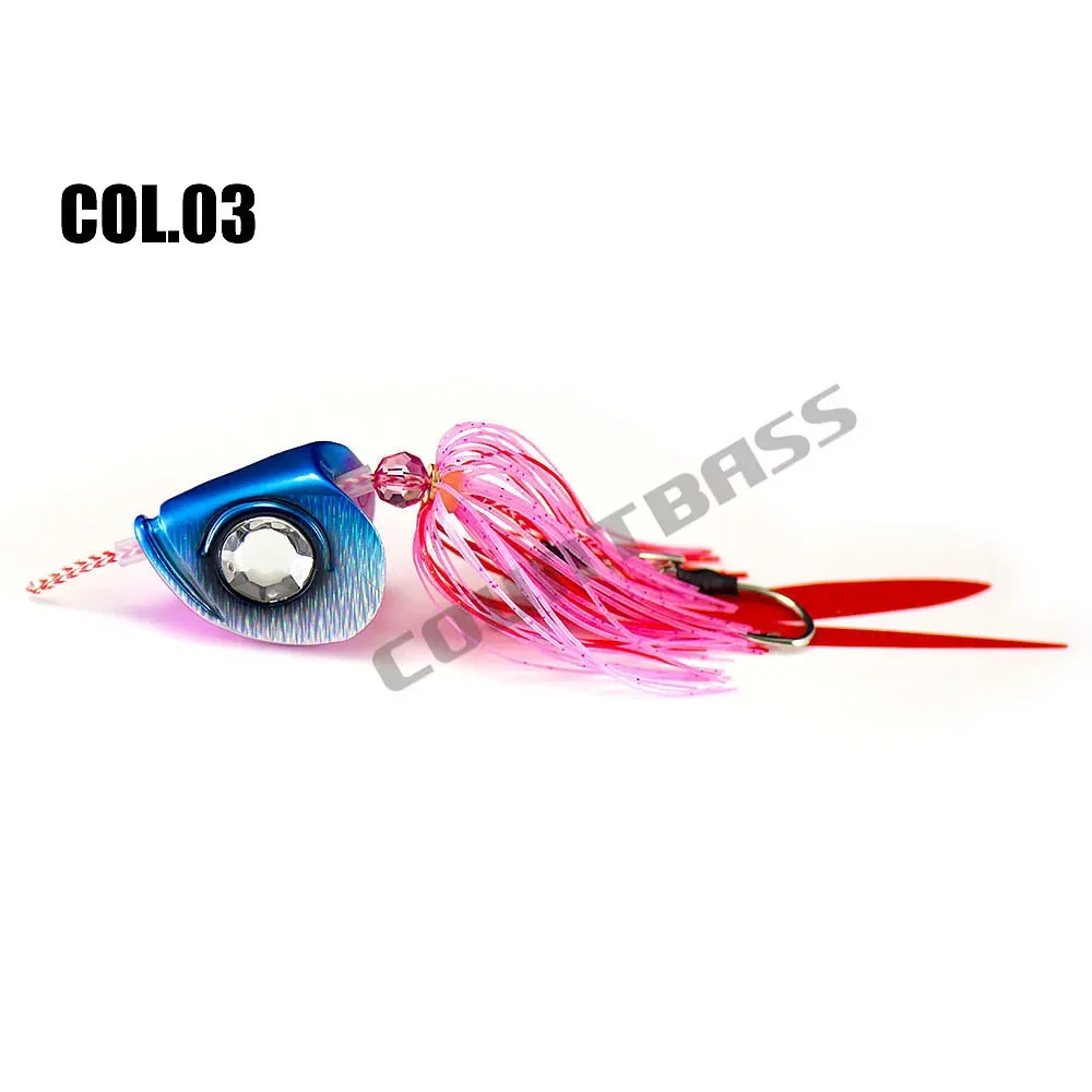 Countbass 100g Ultimate Slider Jig Tai goma Kabura inferior Madai aparejo ayudar gancho calamar pargo plomo señuelo de pesca - imagen 5