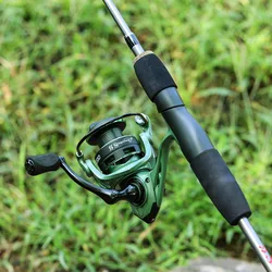 Combo Sougayilang Carbono 1,7m 5 Tramos + Carrete 5.2:1 11 BB