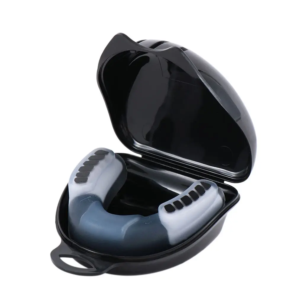 Protector bucal de entrenamiento para adultos, protector bucal deportivo de fútbol, baloncesto, boxeo, tirantes deportivos, cubiertas de dientes - imagen 5