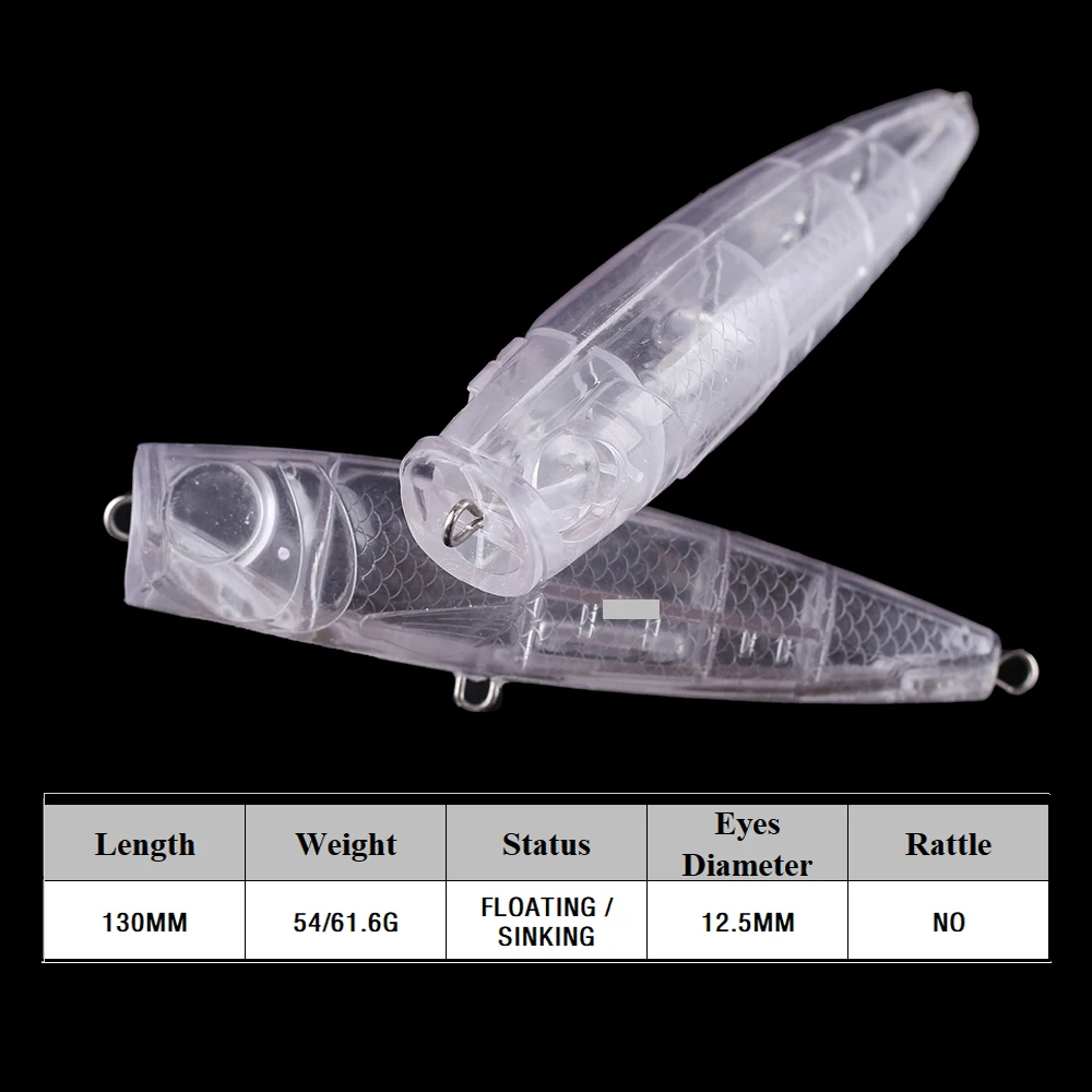 Chan’sHuang Señuelos para Grandes Peces Flotantes Sumergibles DIY - imagen 5