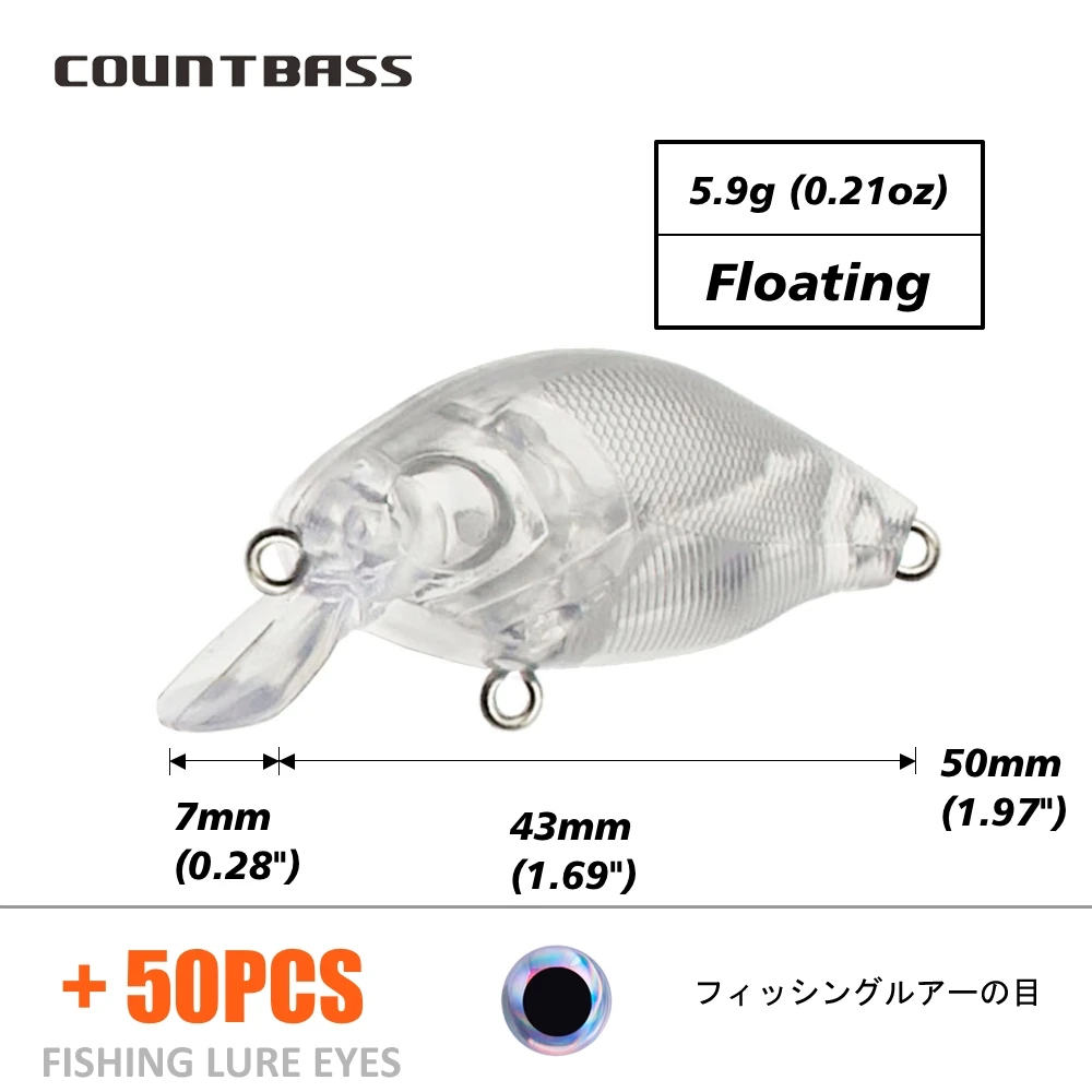 Blank Lure With Eyes