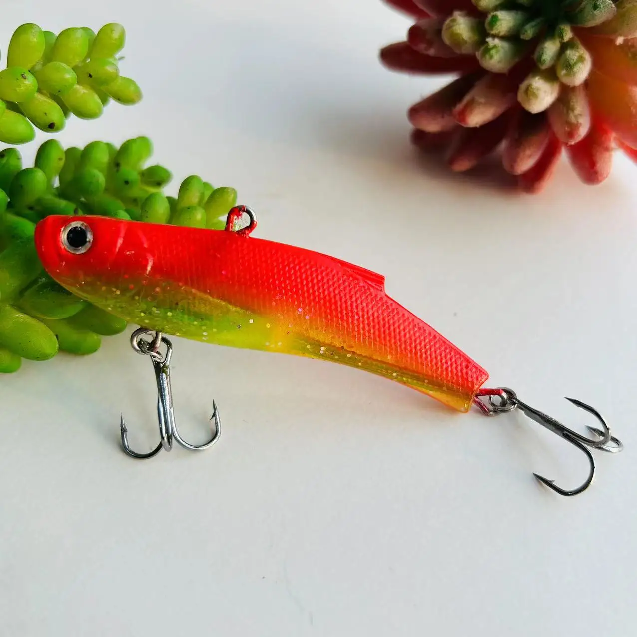 TSUYOKI-SEÑUELOS Ice Vib 2024 Rattlin Vib Bassday Range Vibe, señuelo de Pesca de invierno, Swimbait de silicona, Wobbers para buceo - imagen 3