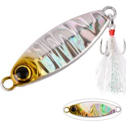 Jig Head Slow Metal – Señuelo 3D fundido para lubina y atún