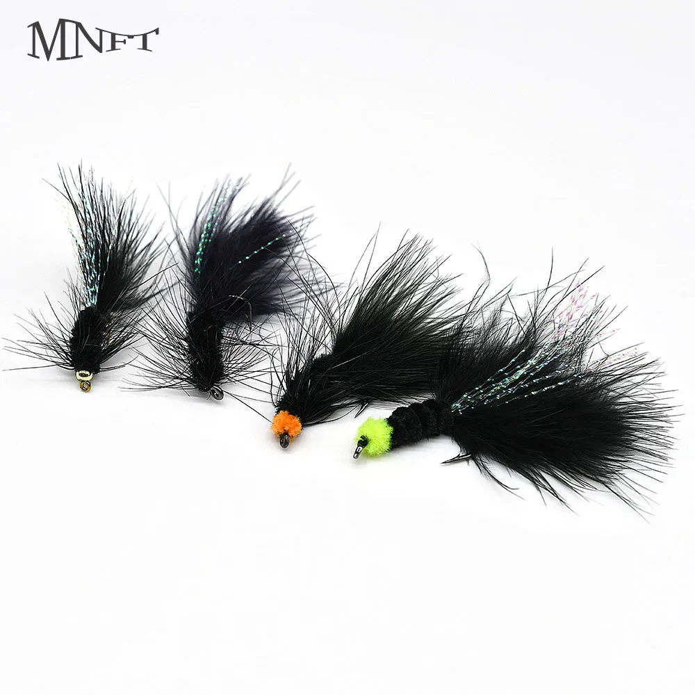 MNFT Woolly Bugger – Streamer ninfa con cabeza de cuentas de cobre