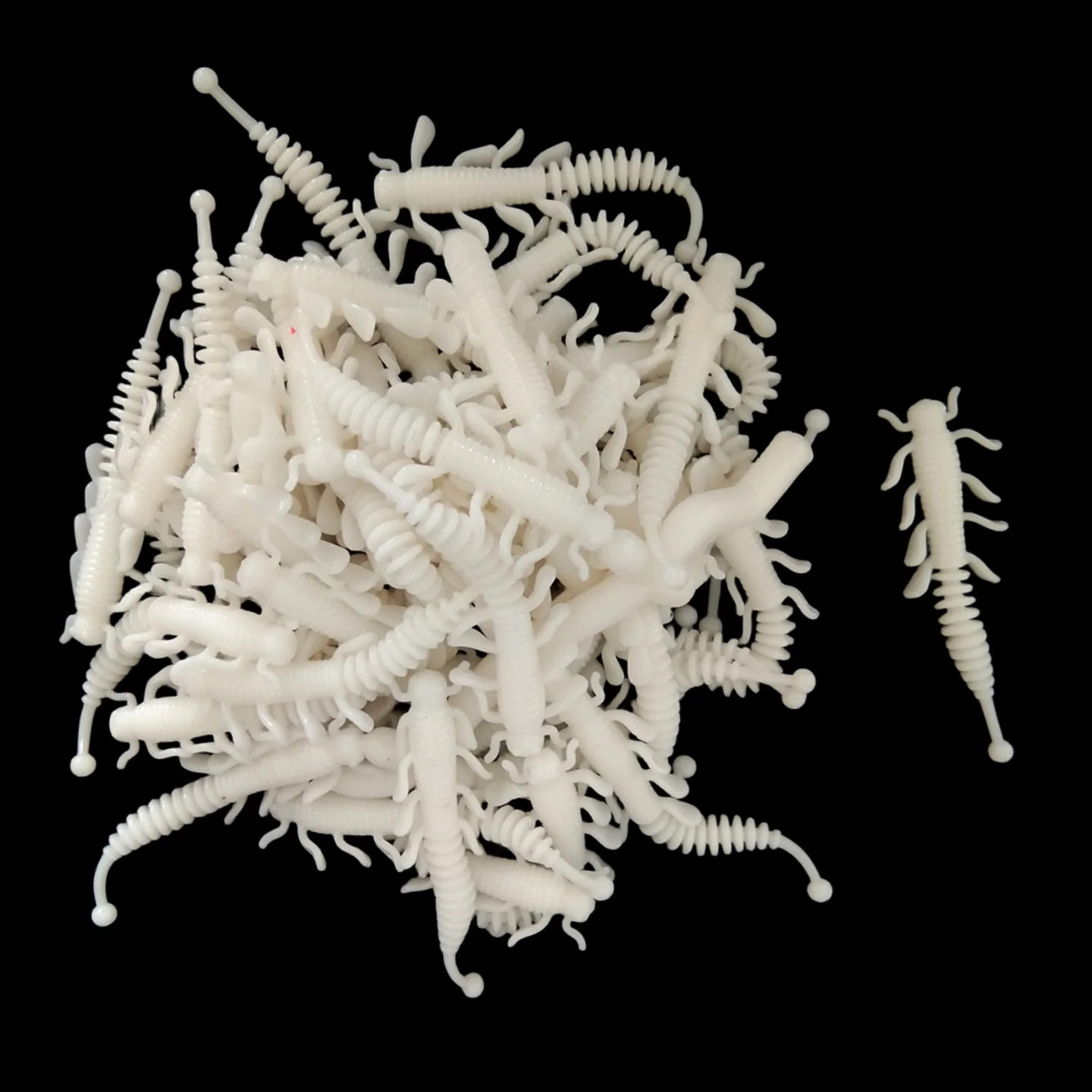 Swolfy Mini vinilo AJING 40mm TPE – Señuelo para lubina y rockfish - imagen 3