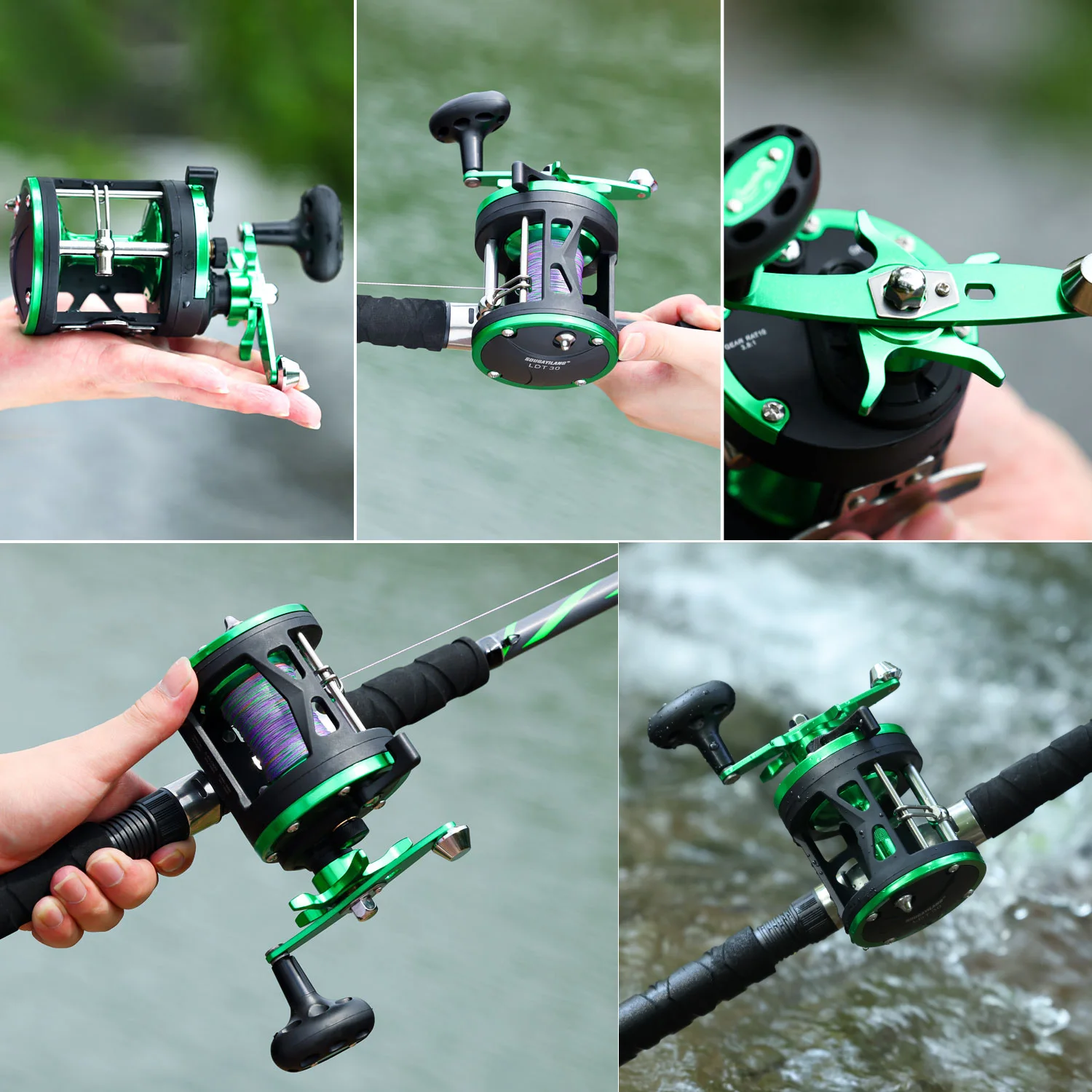 Sougayilang Carrete Pesca Mar – Metálico con Alarma - imagen 5